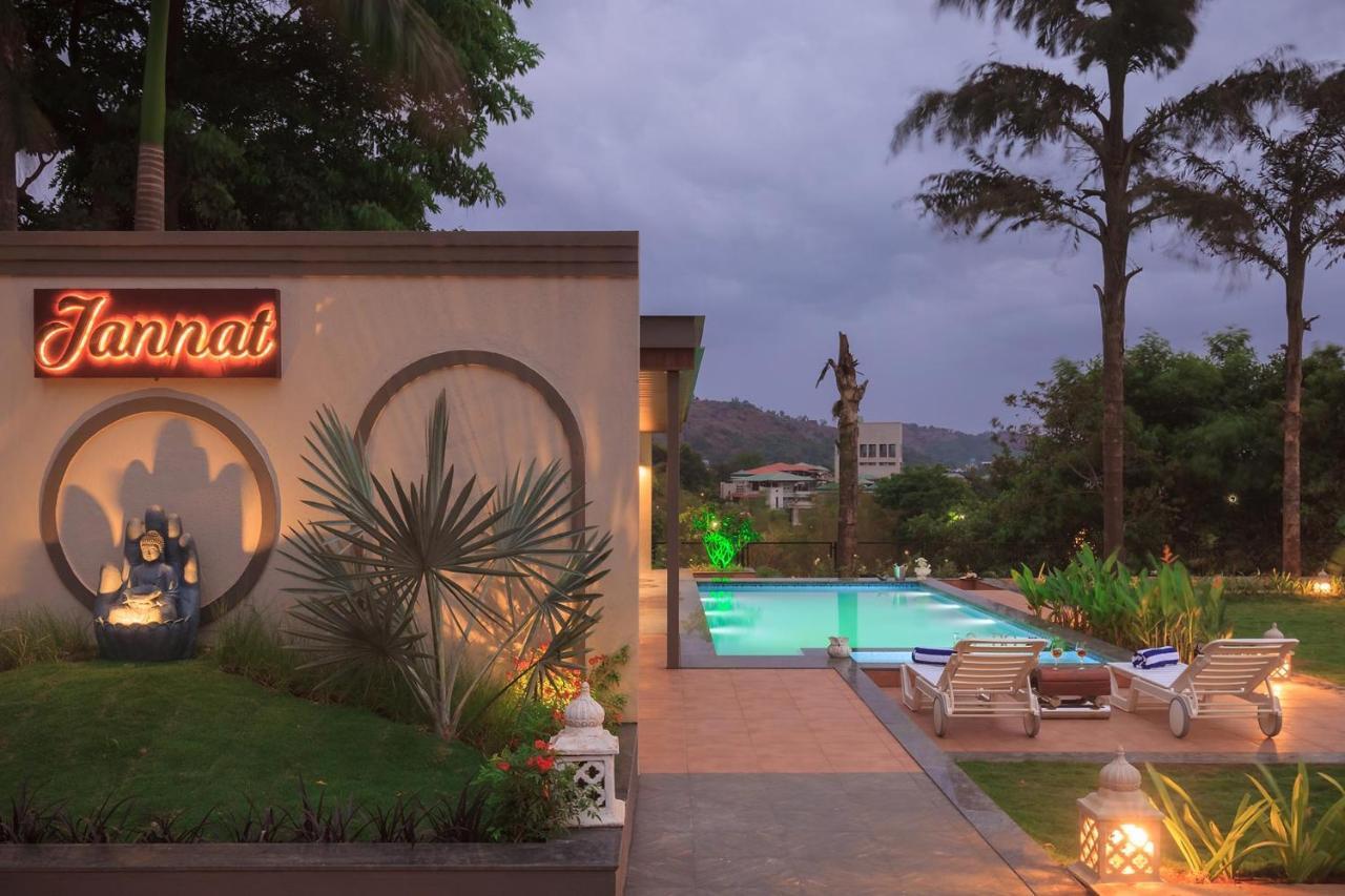 Stayvista'S The Cincin With Elegant Rooms, Snooker Table, Pool, Scenic View, And Jacuzzi Lonavala Bagian luar foto
