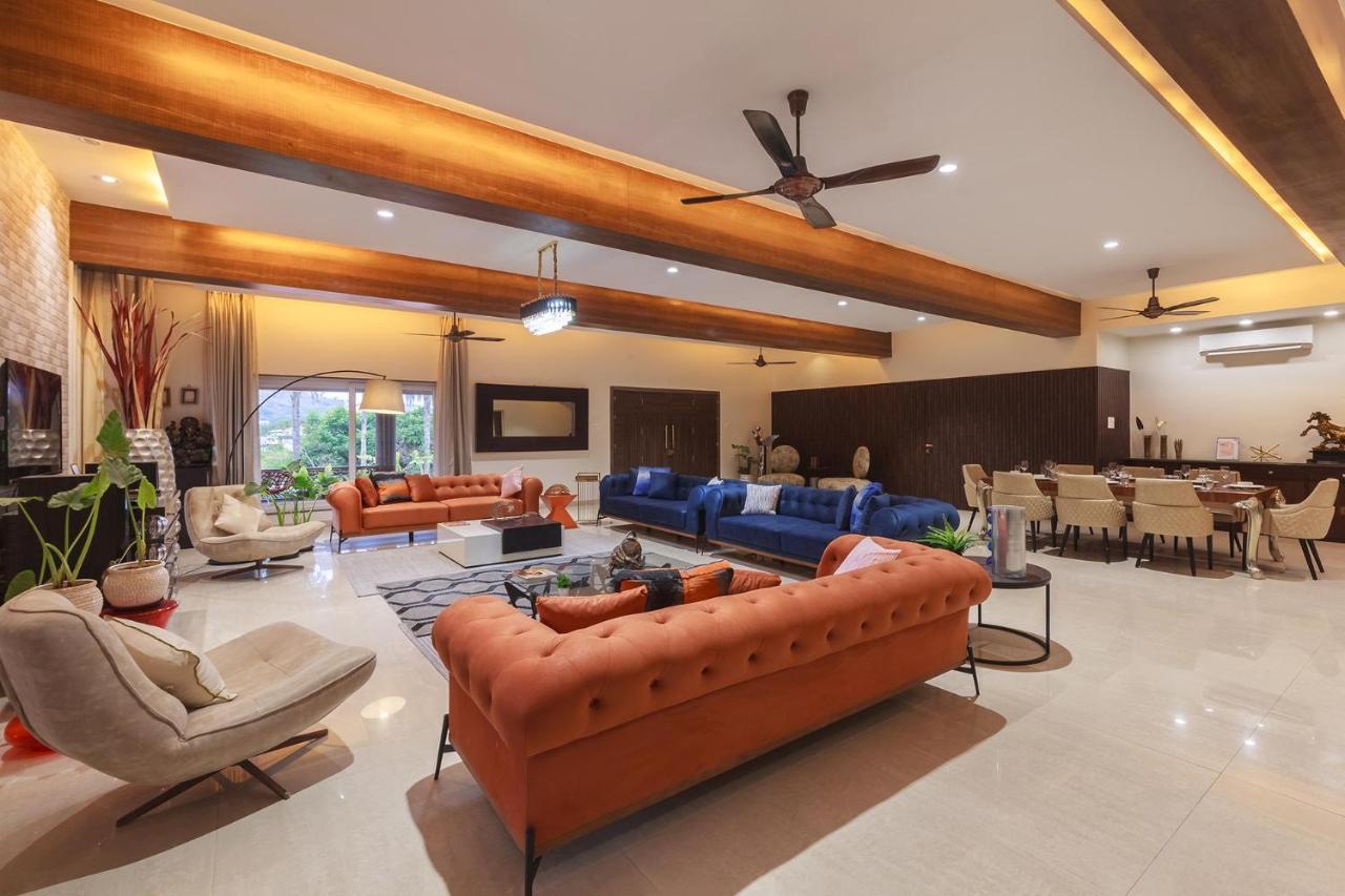 Stayvista'S The Cincin With Elegant Rooms, Snooker Table, Pool, Scenic View, And Jacuzzi Lonavala Bagian luar foto